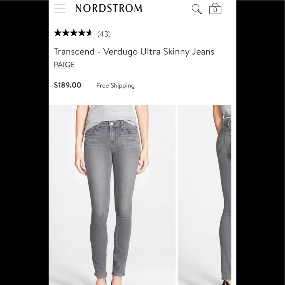 Paige Verdugo Ulta Skinny Jean